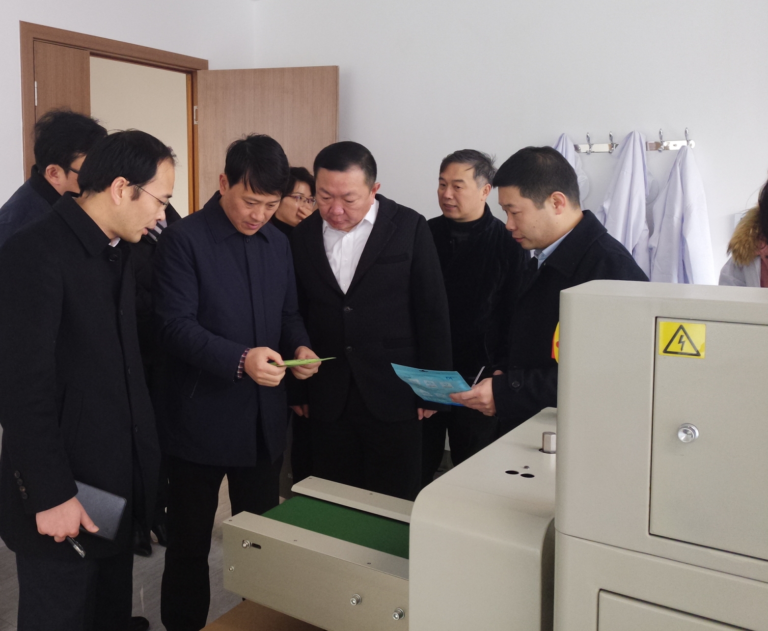 南通通州区领导调研米兰手机在线登录