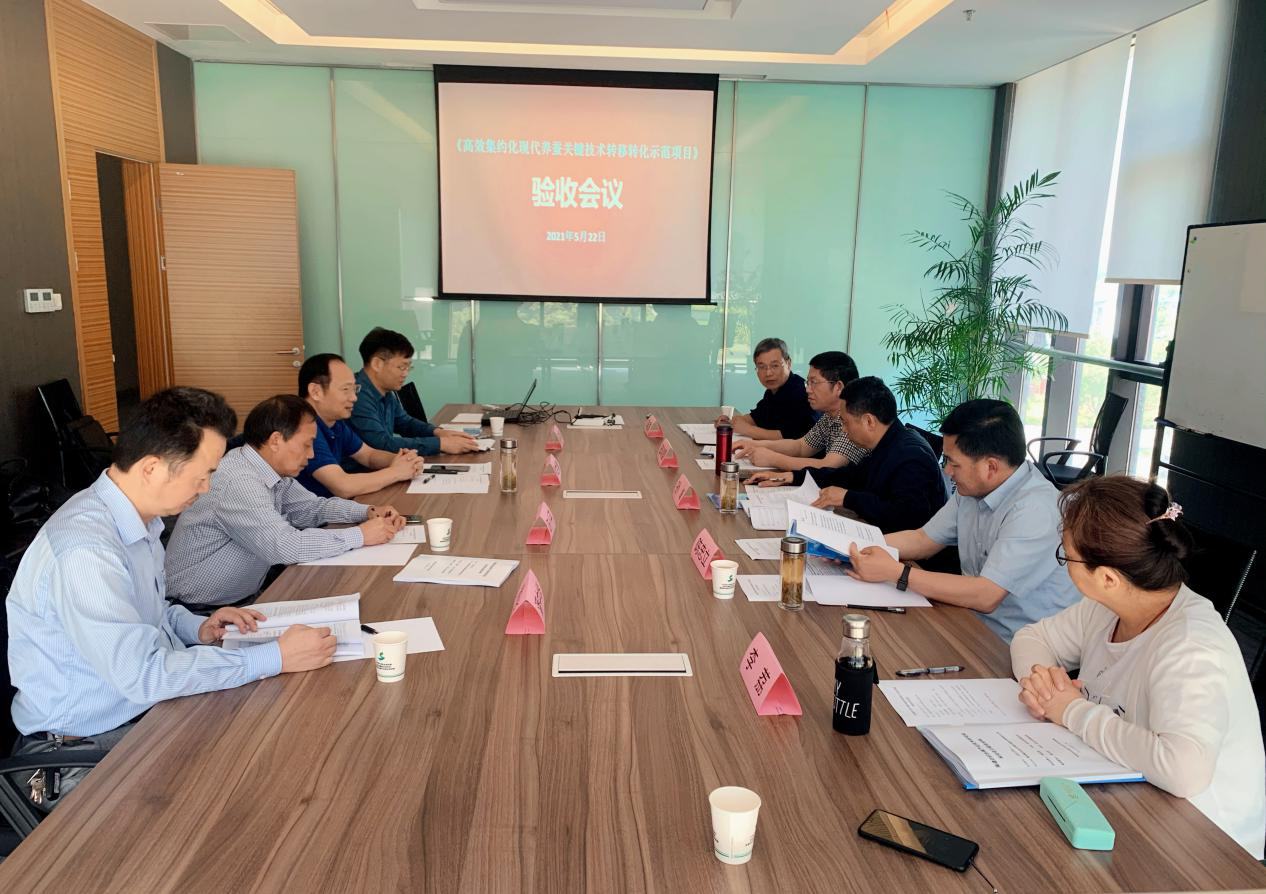 我院产业化项目《高效集约化现代养蚕关键技术转移转化示范项目》顺利通过验收